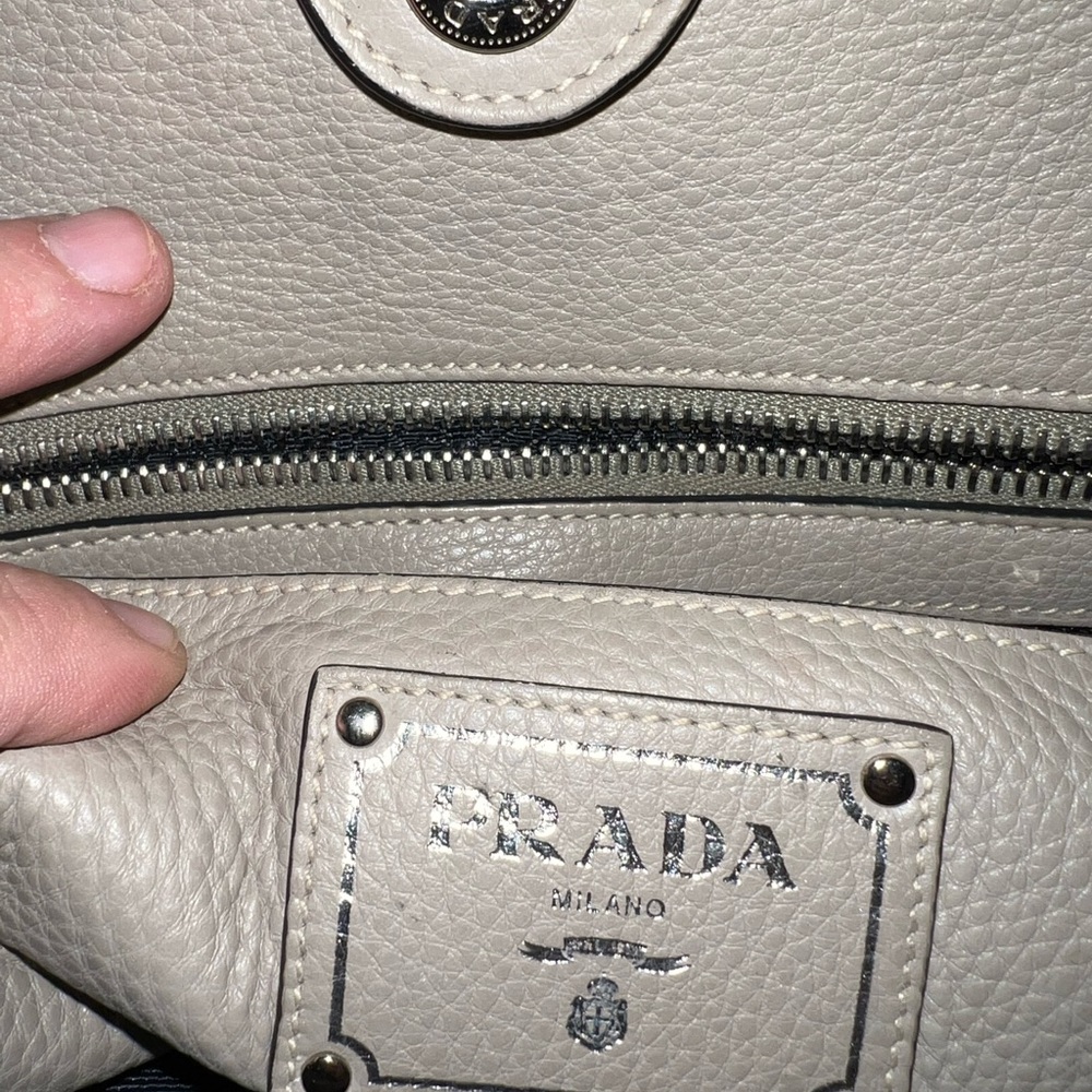 Prada Gray Tote Bag - Picture 2 of 8